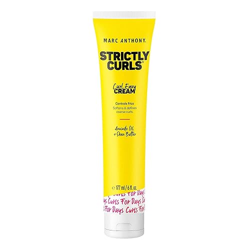 Marc Anthony Strictly Curls Perfect Curl Cream, 6 Oz, 6 Pack - Enhances Curls & Frizz Control