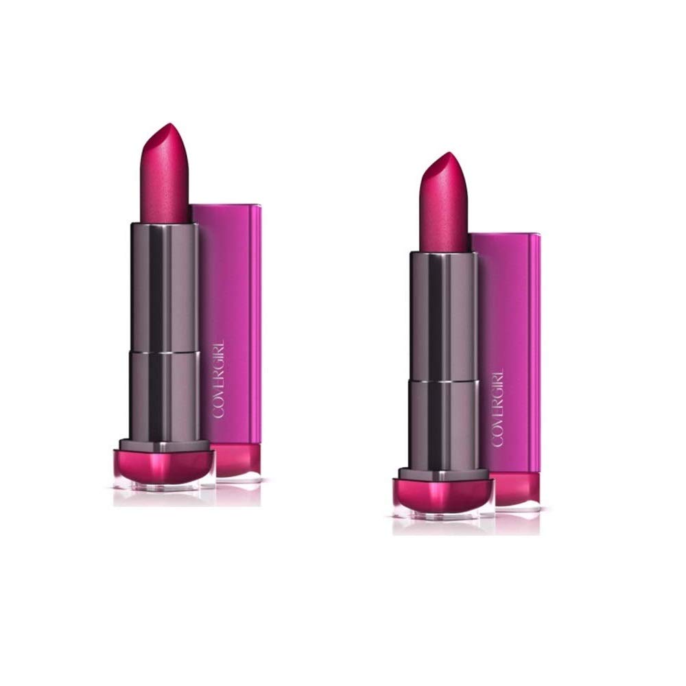 Covergirl Colorlicious Lipstick Pack Of 2, 425 Bombshell Pink - Vibrant & Long-Lasting Color