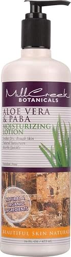 Mill Creek Aloe & Paba Lotion 16 Oz - Moisturizing Skin Care For Healthy Glow