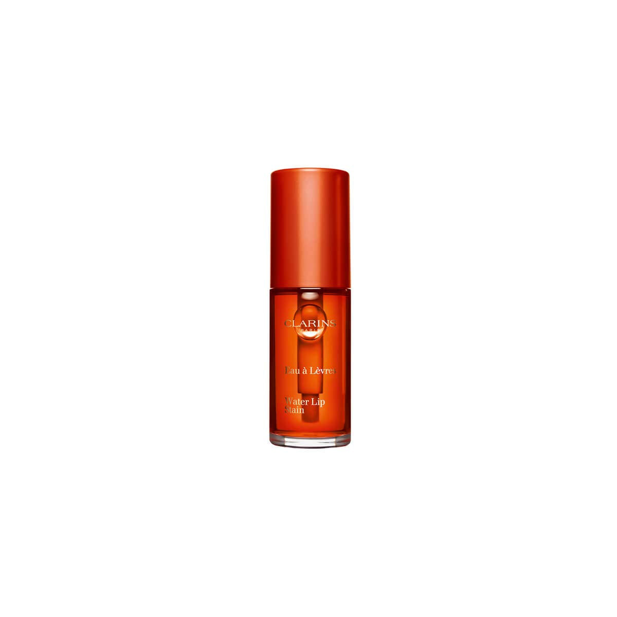 Clarins Water Lip Stain - Matte, Moisturizing, Long-Wearing, Transfer-Proof, 02 Orange Water, 0