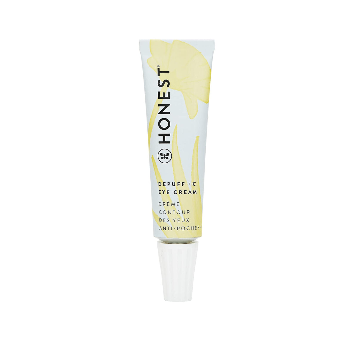 Honest Beauty Vitamin C Depuff Brightening Eye Cream  Reduces Dark Circles  Vitamin C  Daisy Flower Extract  Hyaluronic Acid 