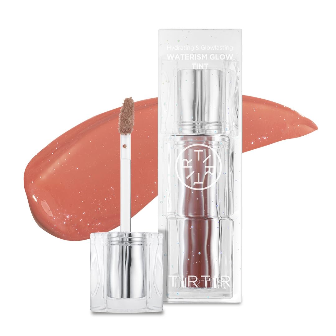 Tirtir Waterism Glow Tint - 09 Salmon Syrup, 0.14 Fl Oz, Hydrating Lip Color