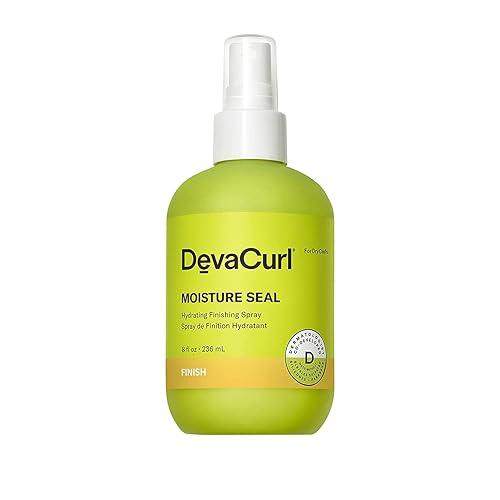 Devacurl Moisture Seal Hydrating Finishing Spray, Bright Breeze, 8 Fl Oz - Hair Care Essential