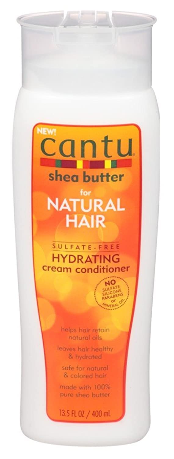 Cantu Natural Hair Conditioner Hydrating (Sulfate-Free) 13.5 Ounce (399ml) (6 Pack)