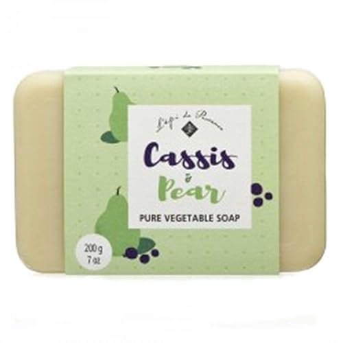 L'Epi De Provence Triple Milled Shea Butter Soap, Cassis & Pear, 200G, Luxurious French Skincare