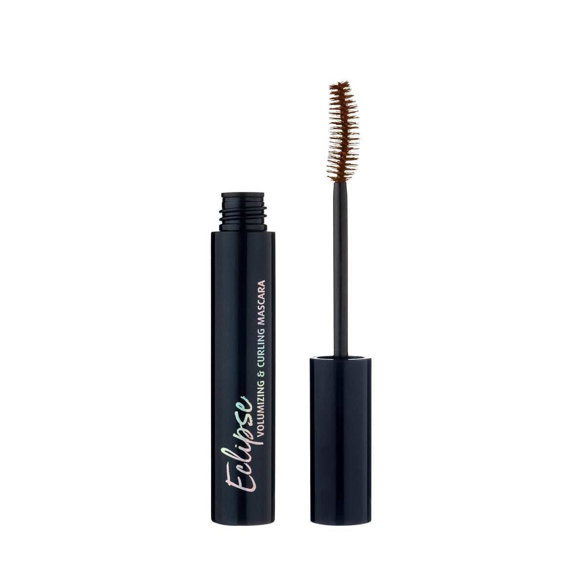 Lune+Aster Brown Volumizing & Curling Vegan Mascara - Smudge-Proof, Easy Removal