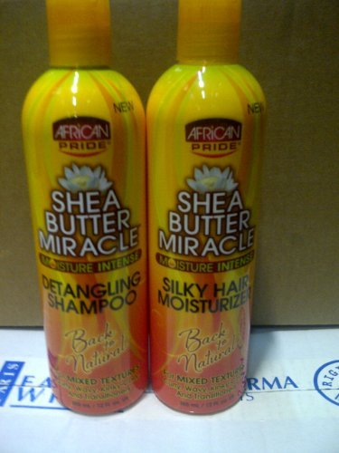 African Pride Shea Butter Miracle - Moisturizing & Nourishing Hair & Skin Treatment