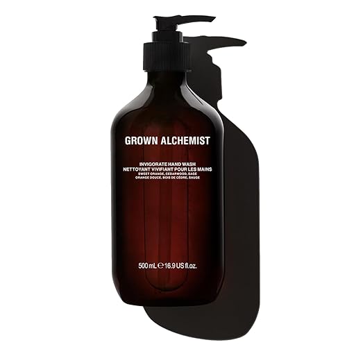 Grown Alchemist Hand Wash - Sweet Orange, Cedarwood & Sage, 10 Fl Oz, Hydrating & Cleansing