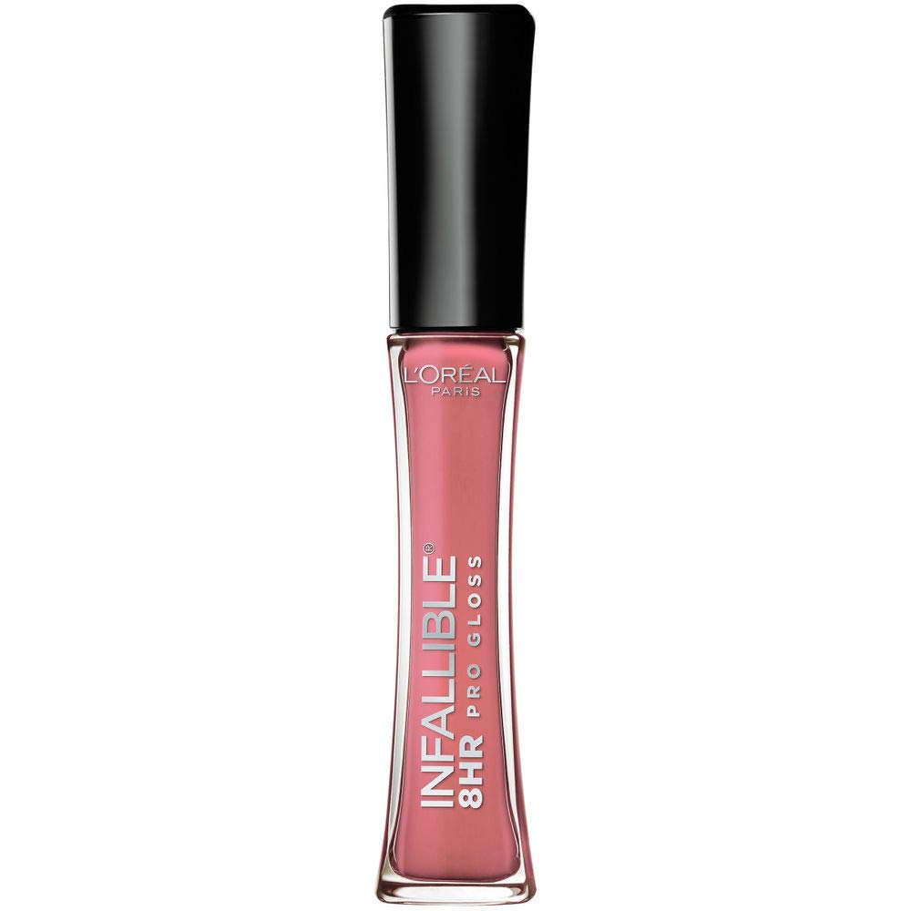 L’Oreal Paris Infallible 8 Hour Hydrating Lip Gloss, Blush, 0.21 Fl Oz