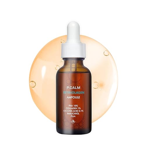 P.Calm Retinolagen Ampoule - Retinol + Collagen For Pore Tightening & Anti-Aging Serum 30Ml