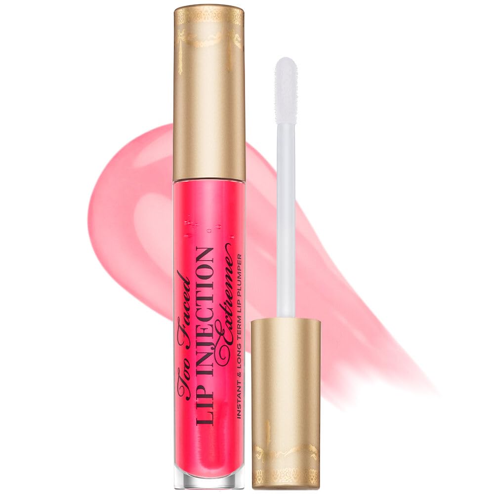 Too Faced Lip Injection Extreme Lip Plumper - Long Lasting 0.14 Fl Oz Pink Punch