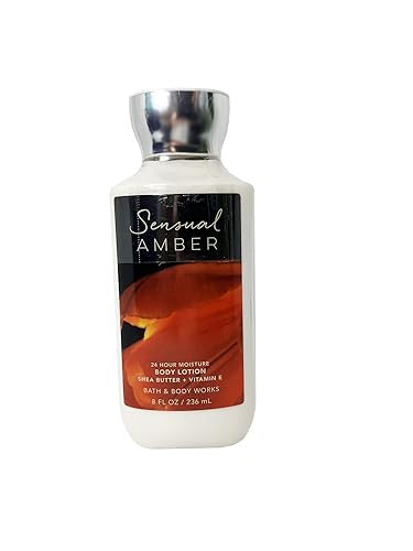 Bath & Body Works Sensual Amber Lotion - 8 Fl Oz Moisturizing Body Cream