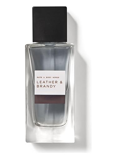 Bath & Body Works Leather & Brandy Cologne Spray For Men, 3.4 Ounce