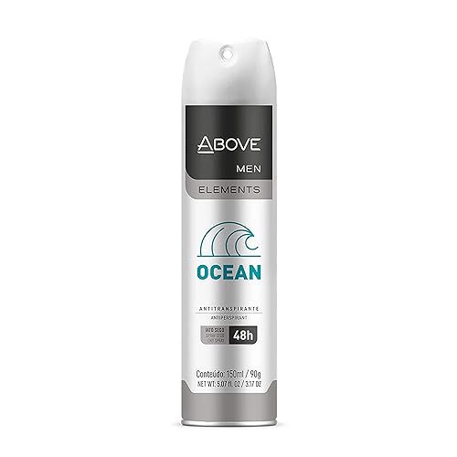 Above 48 Hours Antiperspirant Deodorant Spray, Ocean, 3.17 Oz - Men'S Dry Spray, No St