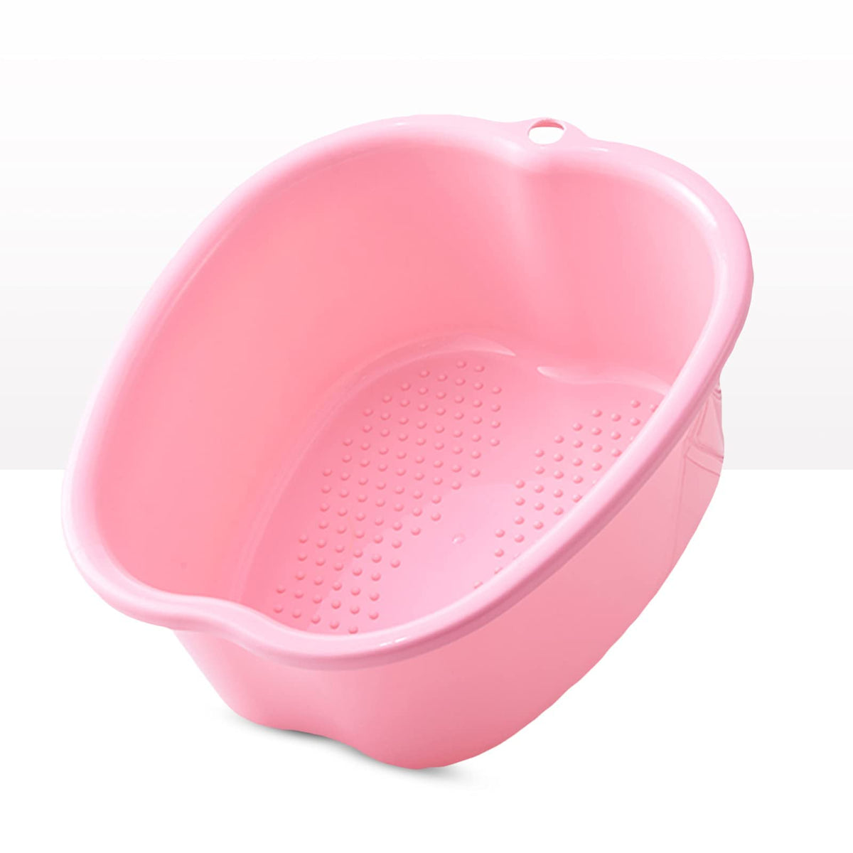 Amobon Large Foot Soaking Bath Basin - Durable Plastic Spa Tub For Foot Massage & Skin Care