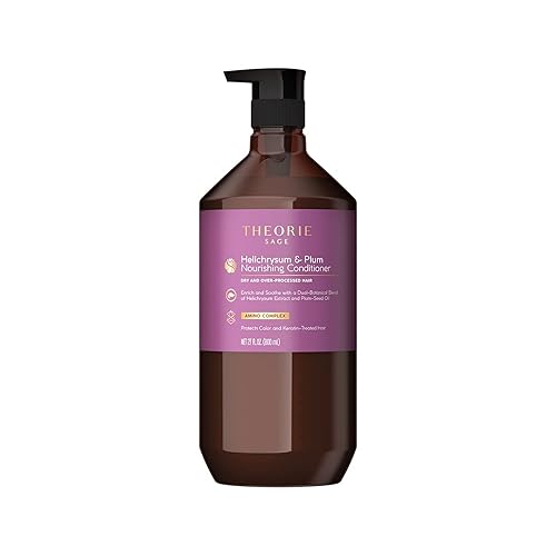 Theorie Helichrysum & Plum Nourishing Conditioner For Dry Hair, 800Ml, 27 Fl Oz