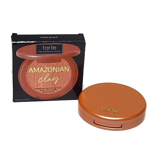 Tarte Amazonian Clay Blush - White Peach, 12-Hour Wear, 0.12 Oz, Pack Of 14