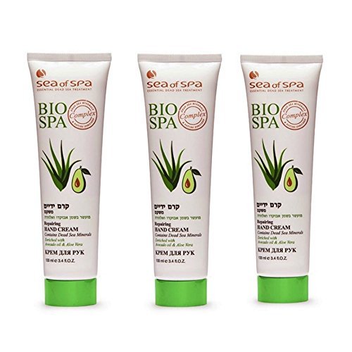 Sea Of Spa Avocado Hand Cream - Pack Of 3 Units, 3.4 Fl Oz Each, Moisturizing & Nourishing