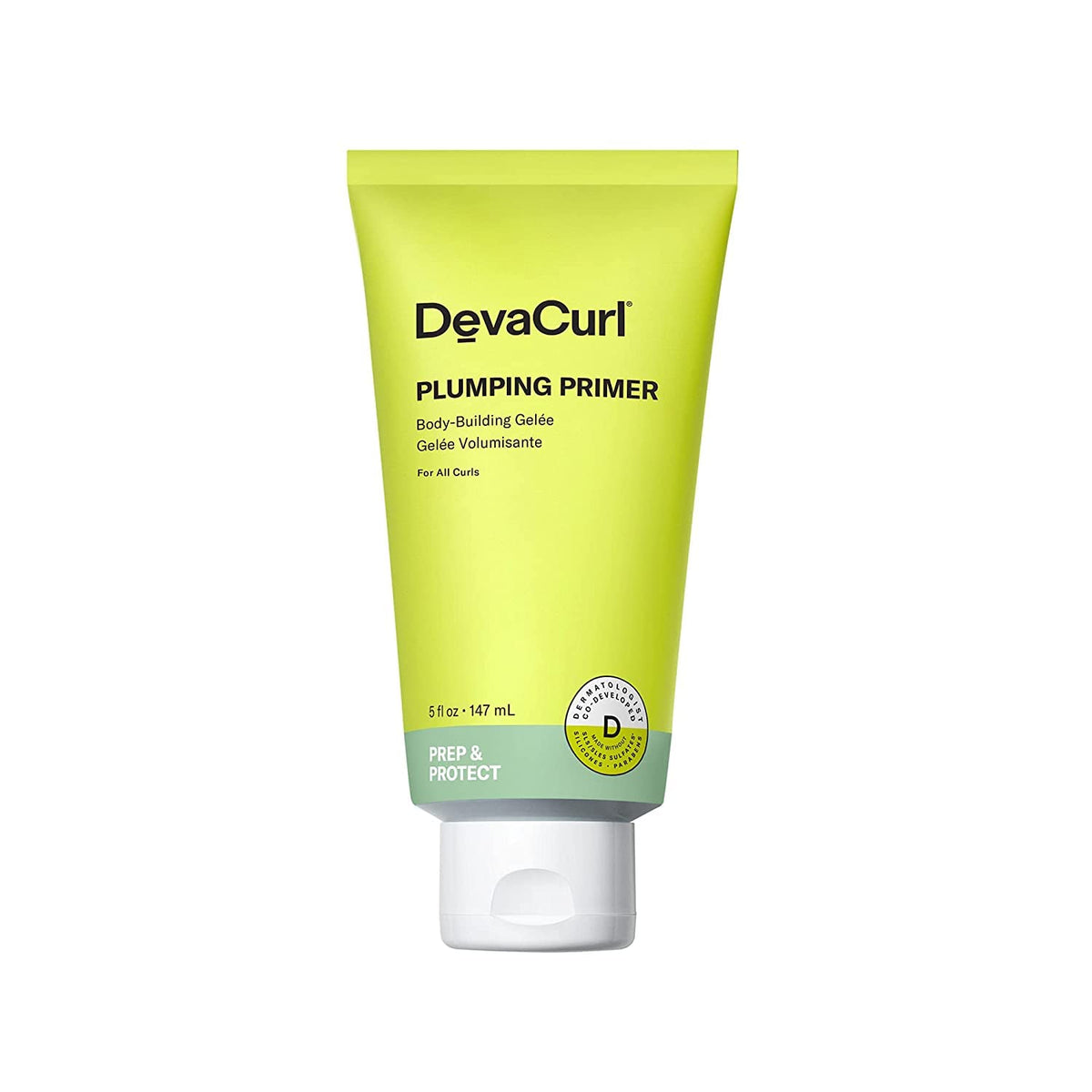 Devacurl Plumping Primer Body-Building Gelée, 5 Fl. Oz. - For Voluminous, Defined Curls