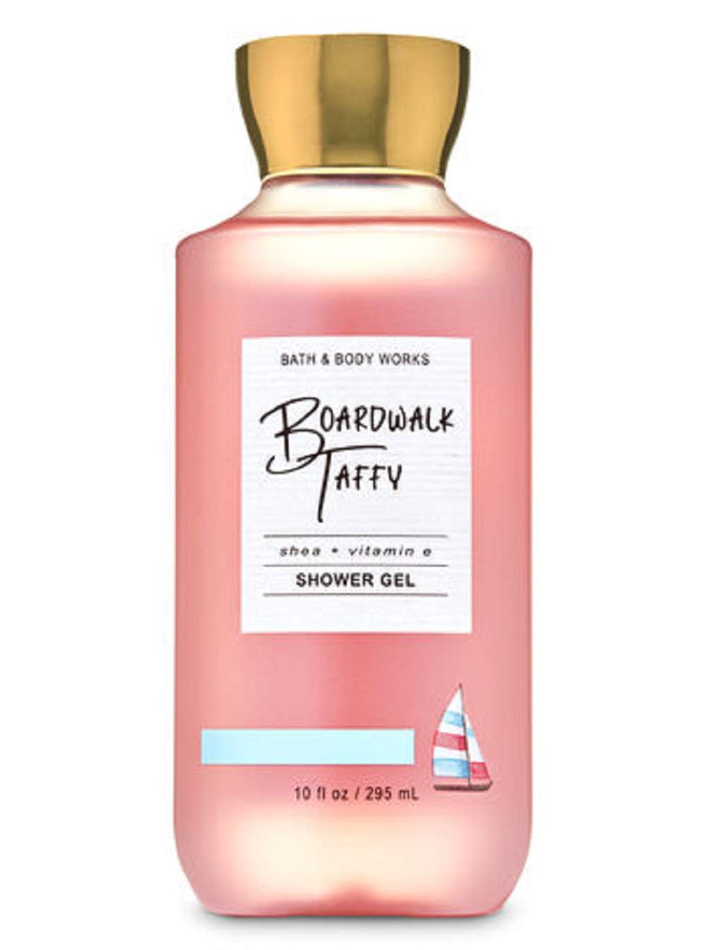 Bath & Body Works Boardwalk Taffy Shower Gel, 10 Fl Oz - Moisturizing Body Wash