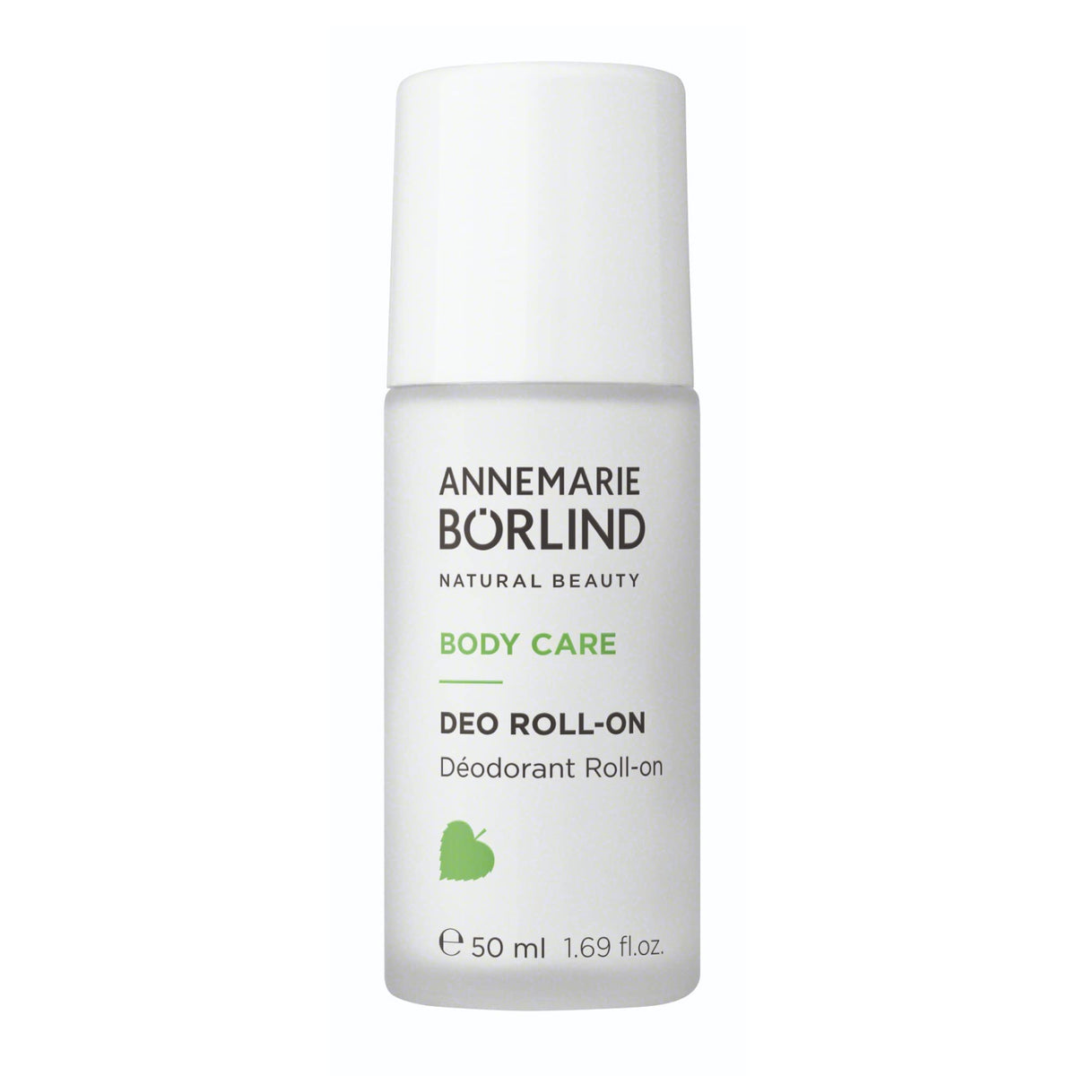 Annemarie Börlind Deo Roll-On With Aloe Vera & Bamboo Extract, Vegan, Aluminum-Free, 1.01 Fl