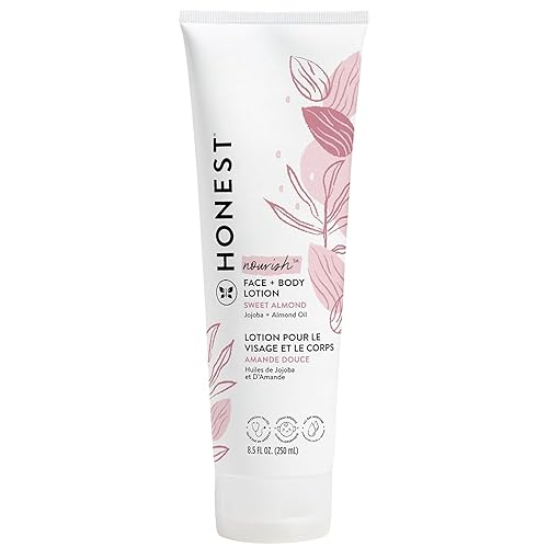 The Honest Company Hydrating Face & Body Lotion, Fast Absorbing, Hypoallergenic, 8.5 Fl Oz