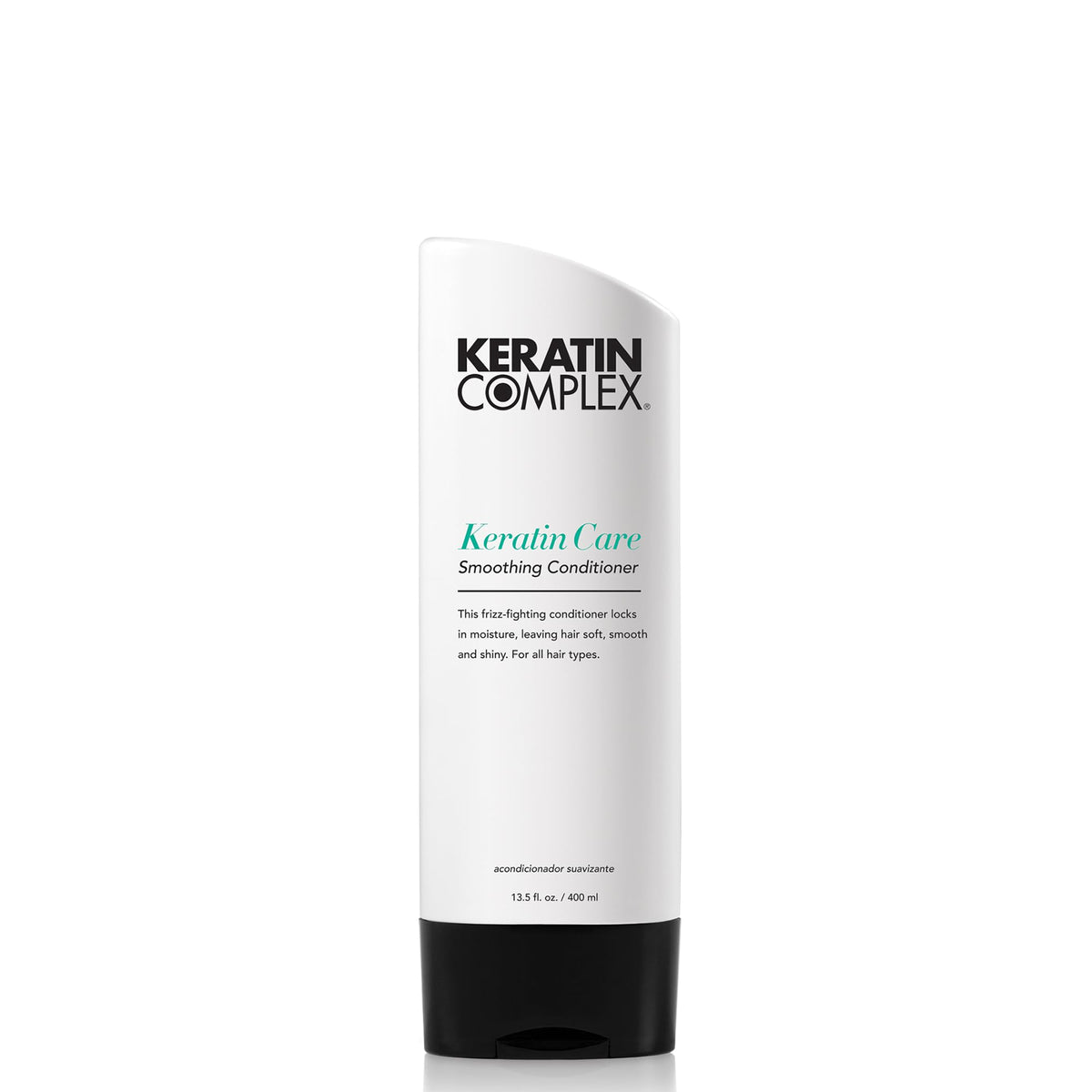 Keratin Complex Frizz Fighting Moisturizing Conditioner, 13.5 Fl Oz, All Hair Types, Teal