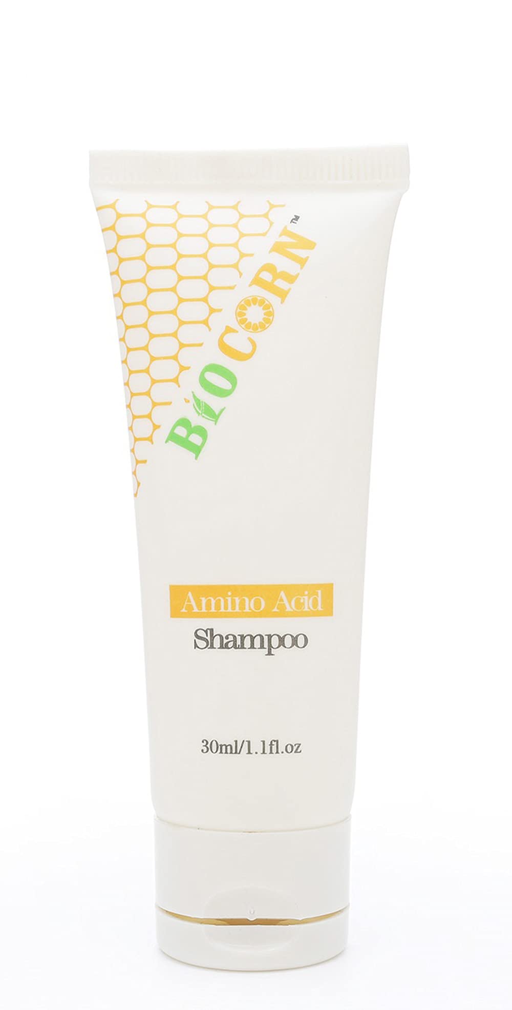 Bio Corn Travel Size Shampoo - 200 Pack, 1.1Oz Degradable Cornstarch Tube, Hotel Toiletries