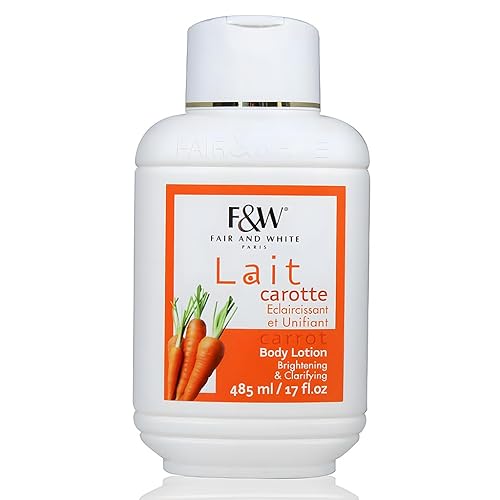 Fair & White Original Carrot Moisturizing Body Lotion 485Ml - Brightening & Clarifying