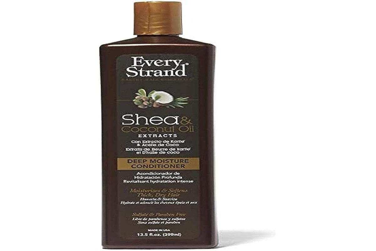 Every Strand Shea & Coconut Oil Deep Moisture Conditioner - 1 Count, Hydrating Hair Care