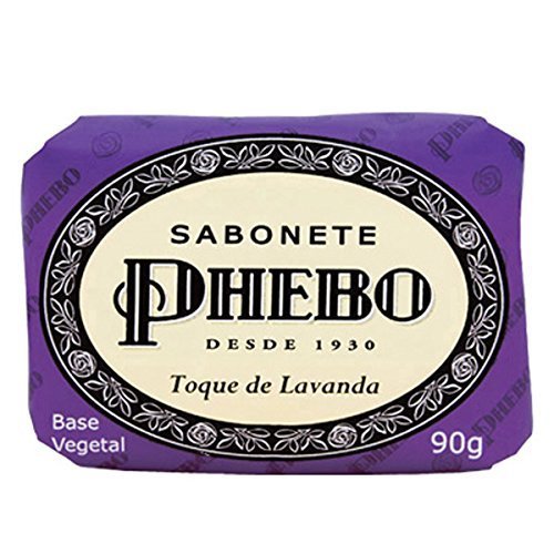 Phebo Glycerin Bar Soap Lavender Touch - Classic Collection, 90G (3.2 Oz)