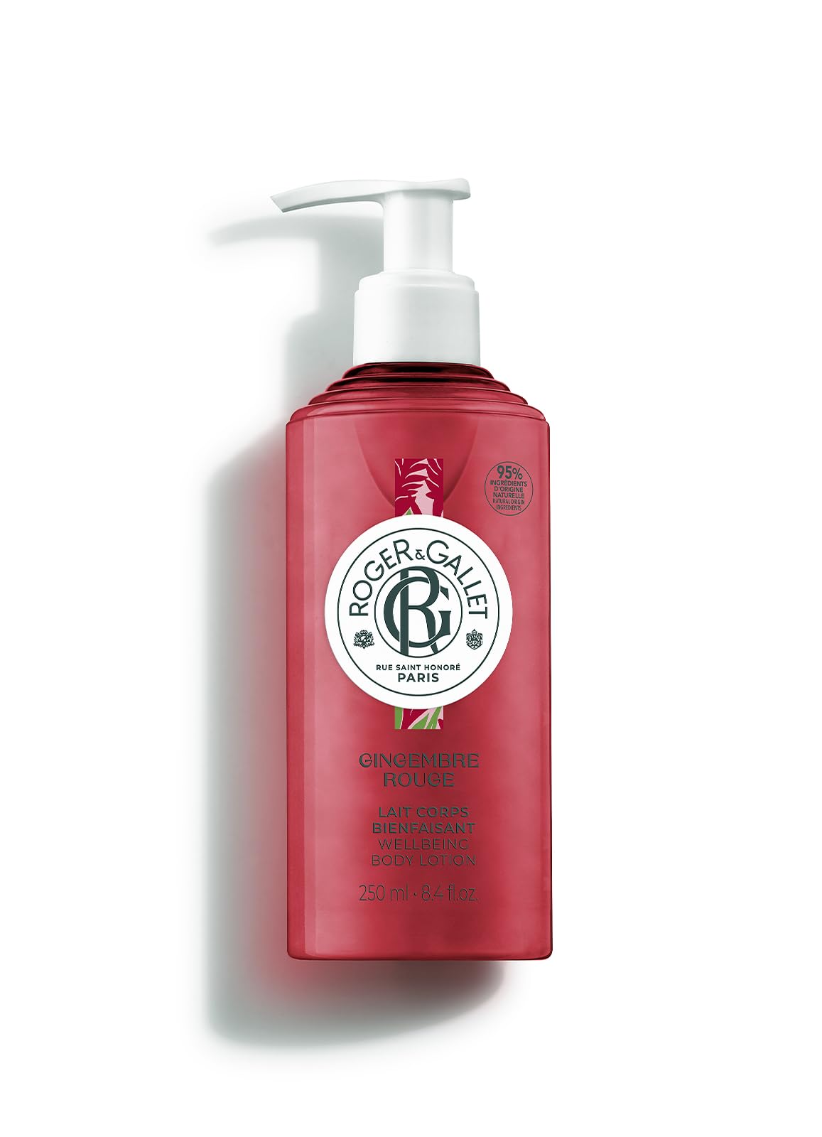 ROgER  gALLET  Body Lotion for Women gingembre Rouge  Red ginger 84 oz Bottle