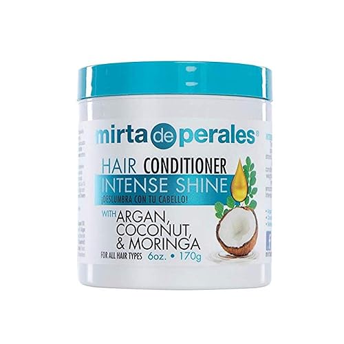 Mirta De Perales Hair Conditioner With Argan, Coconut & Moringa - 6 Oz. Moisturizing Formula