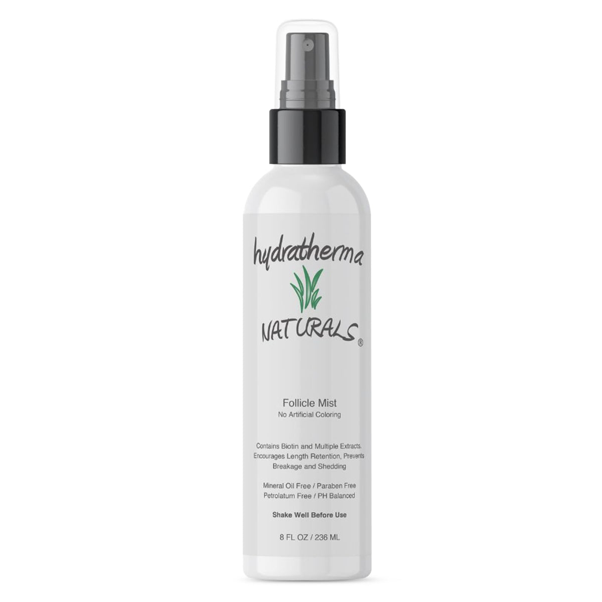 Hydratherma Naturals Hair Follicle Mist - 8 Oz. Nourishing Scalp Treatment For Healthy Hair Growth