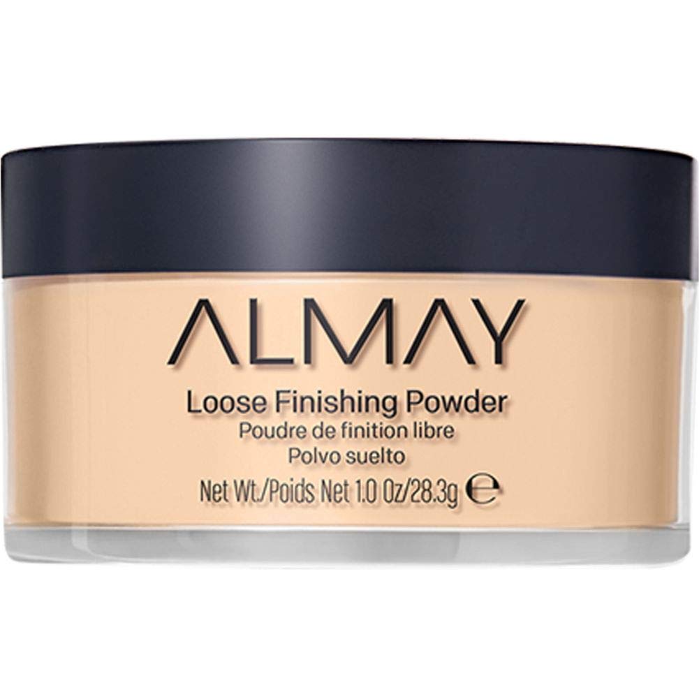 Almay Matte Loose Setting Powder, Hypoallergenic, 200 Light Medium, 1 Oz - Cruelty Free Makeup