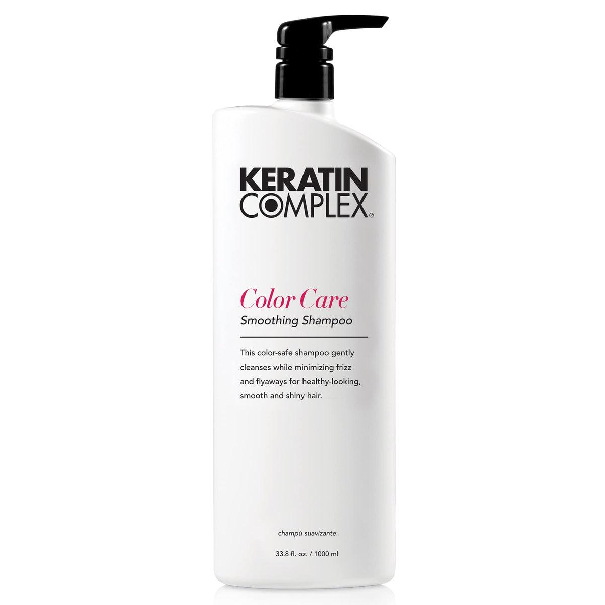 Keratin Complex Color Care Smoothing Shampoo, 33.8 Fl Oz - Color Protection & Frizz Control