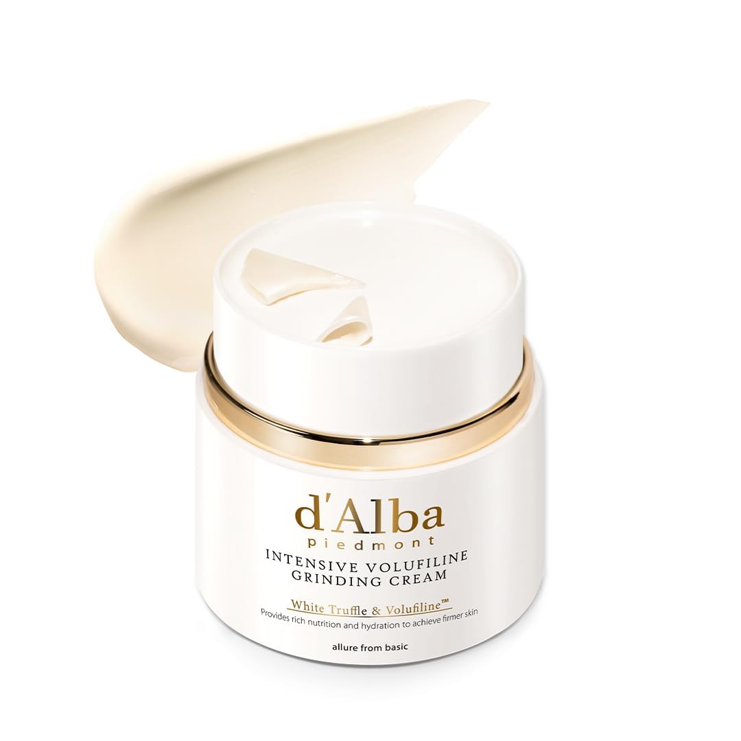 D'Alba Piedmont White Truffle Intensive Grinding Cream, 1.59 Oz - Elasticity & Nourishment