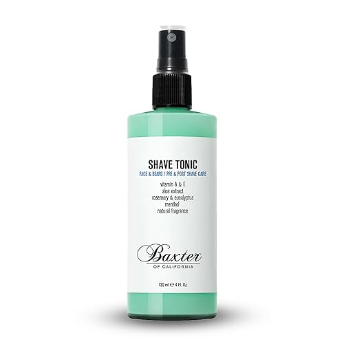 Baxter Of California Shave Tonic For Men - Hydrating Aloe & Eucalyptus, 4 Fl Oz