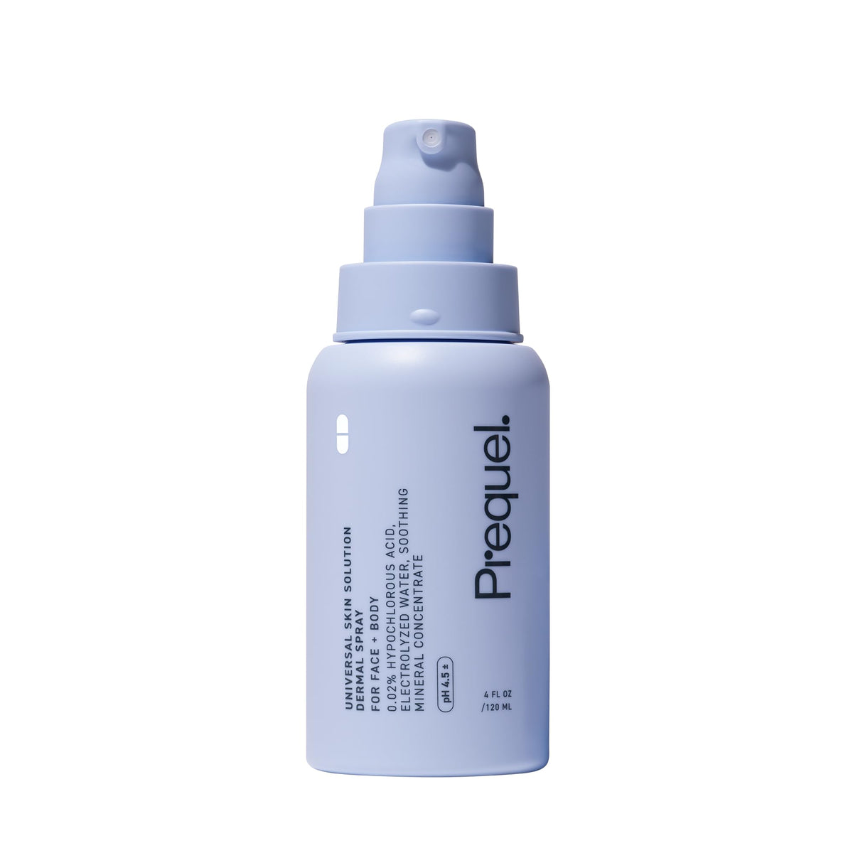 Prequel Hypochlorous Dermal Spray - Universal Skin Solution, 4 Fl Oz - Soothing Mineral Spray