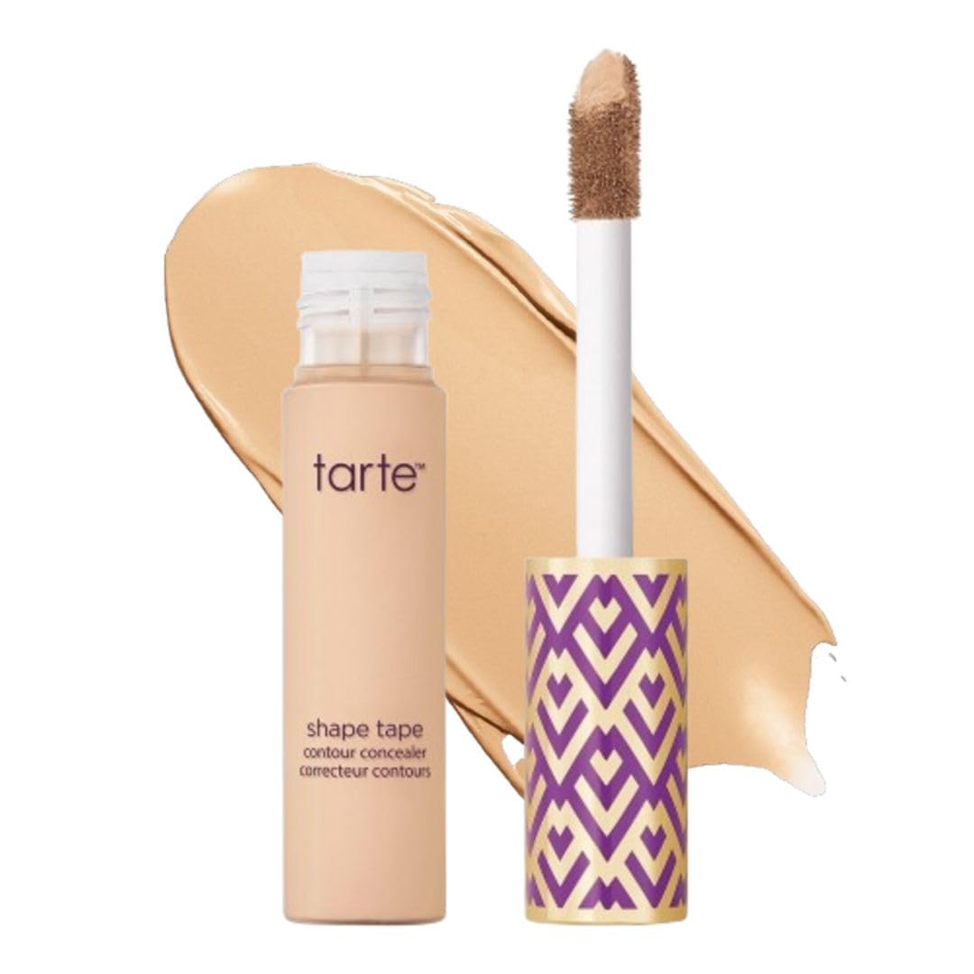 Tarte Shape Tape Concealer 27S Light Medium Sand - Full Size, 0.33 Fl Oz For Yellow Undertones