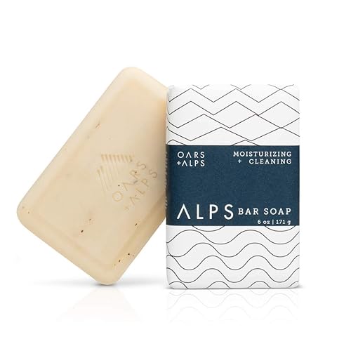 Oars + Alps Men'S Bar Soap, Moisturizing & Tsa Approved, 6 Oz, Dermatologist Tested, Clean Ingredients