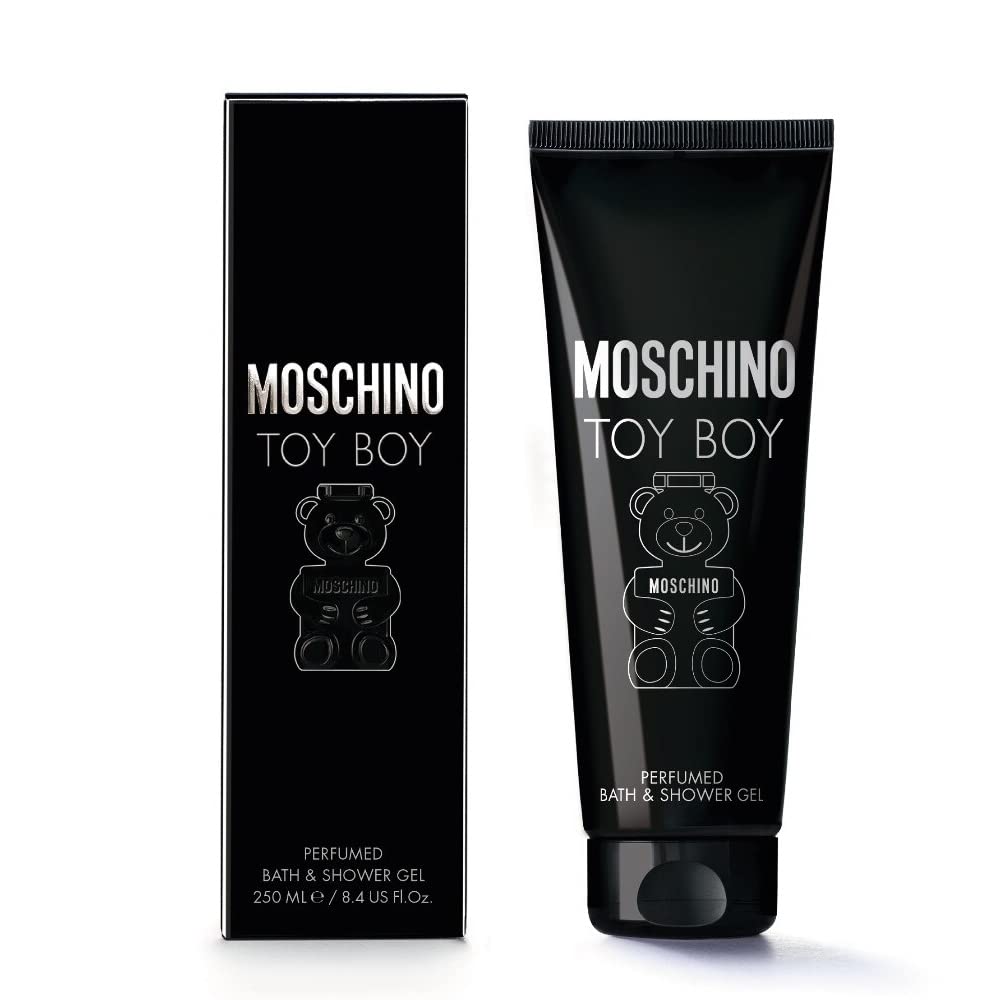 Moschino Toy Boy Bath & Shower Gel, 8.4 Fl Oz - Multi-Color Luxury Cleansing Gel