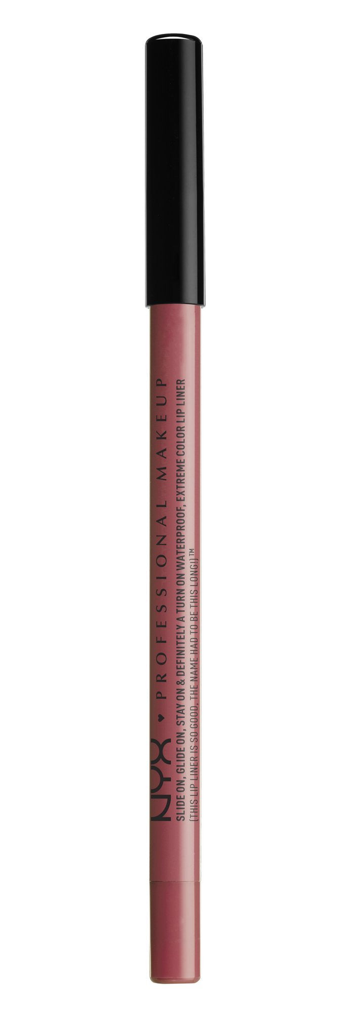 Nyx Professional Makeup Slide On Lip Pencil - Bedrose Soft Nude Pink Lip Liner, 1 Count