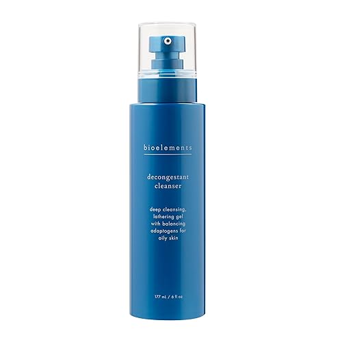 Bioelements Decongestant Cleanser 6 Fl Oz - Lathering Gel For Oily Skin, Vegan & Gluten Free