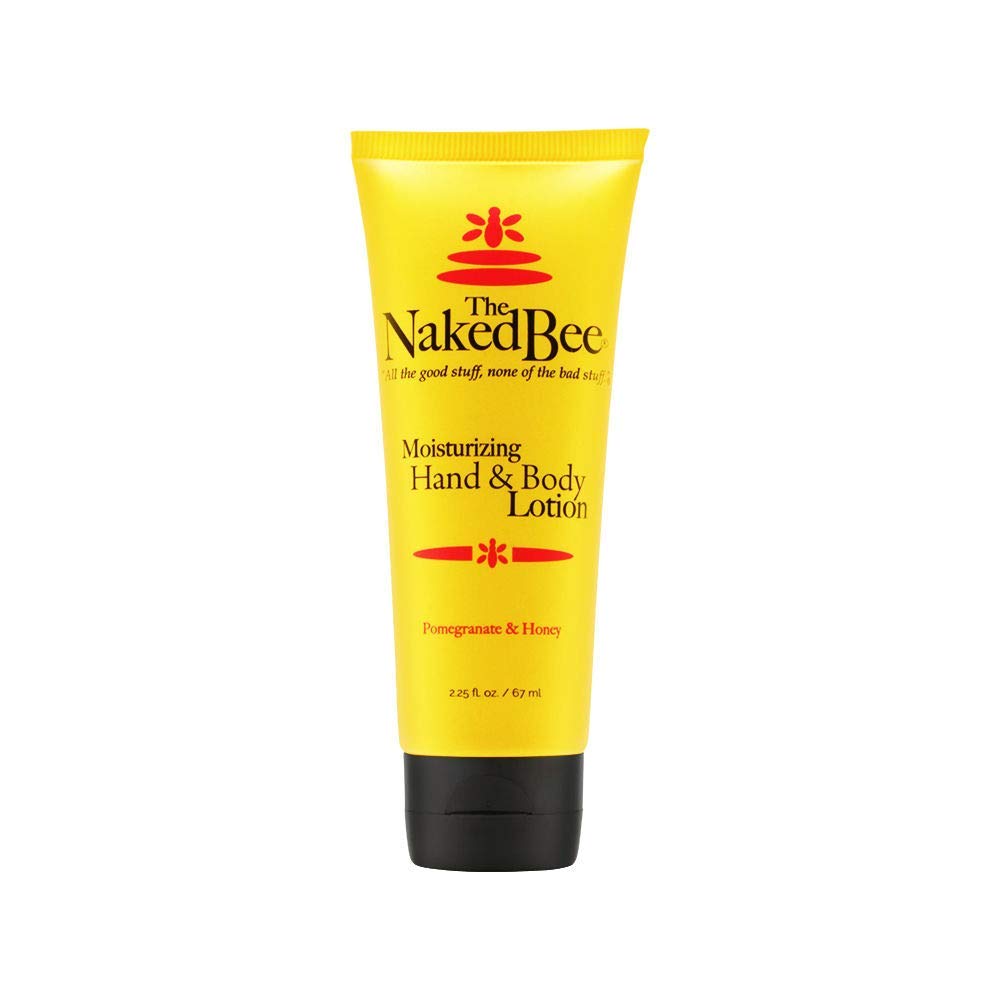 The Naked Bee Nourishing Body Lotion, 2.25 Oz - Moisturizing Pomegranate & Honey For Dry Skin