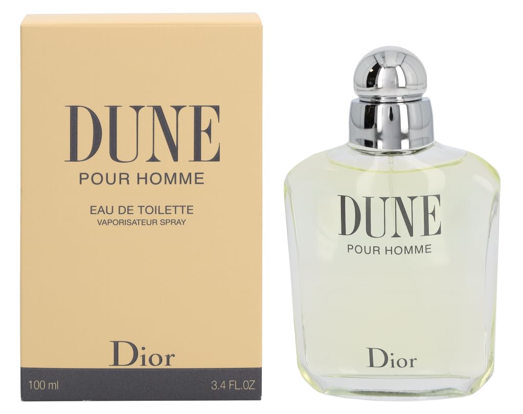 Dior Dune Eau De Toilette Spray For Men, 3.4 Oz - Fresh Body Mist Fragrance