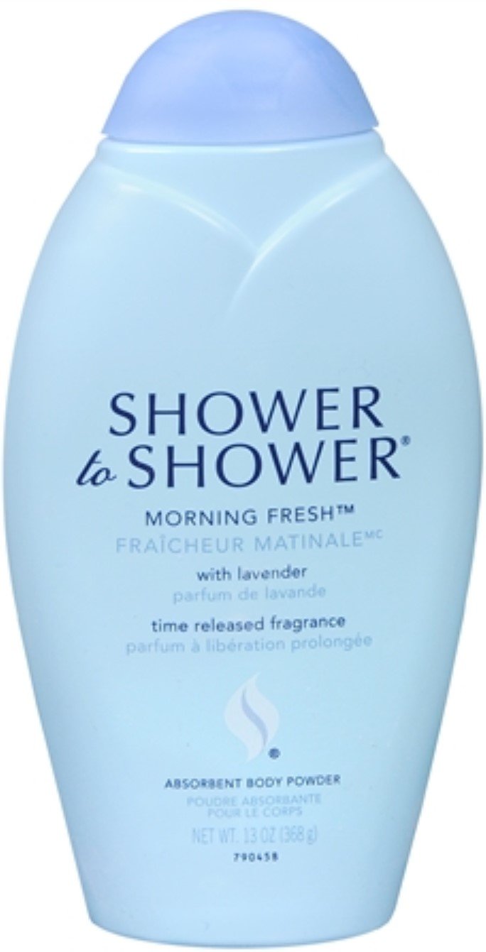 Shower To Shower Body Powder Morning Fresh, 13 Oz, Pack Of 12 - Talc-Free, Fresh Scent