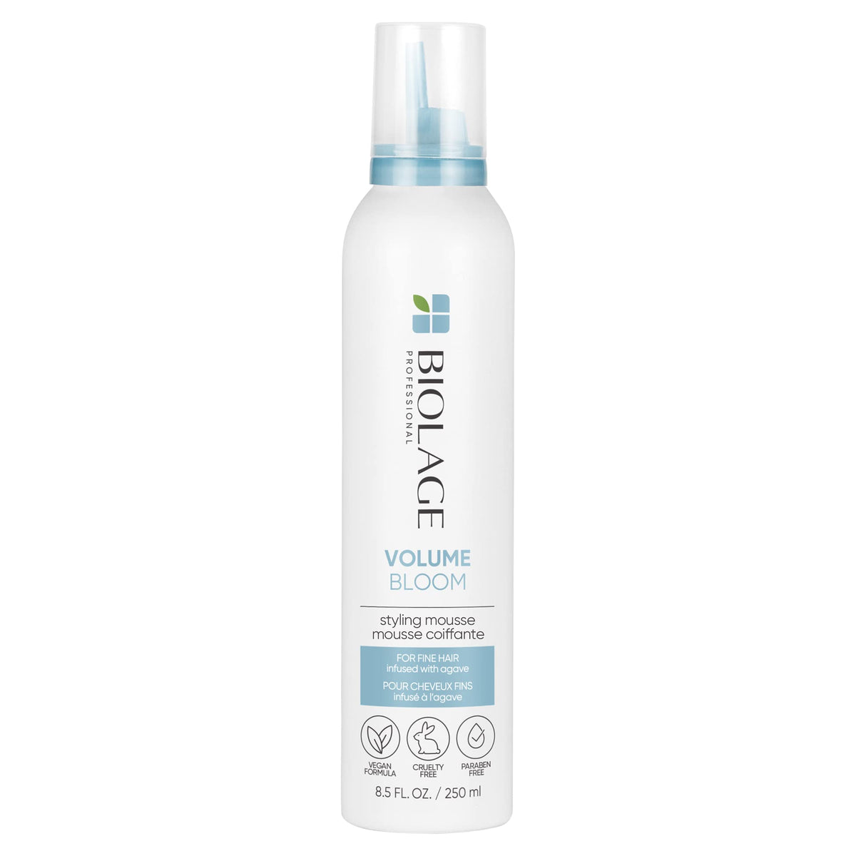 Biolage Styling Whipped Volume Mousse  Provides Body  Control  Shine Leaving Hair With Natural Softness  Medium Hold  Parabe