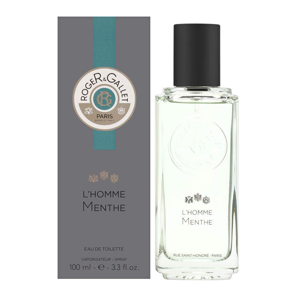 Roger & Gallet L'Homme Menthe Body Spray For Men, 6.6 Oz Eau De Toilette