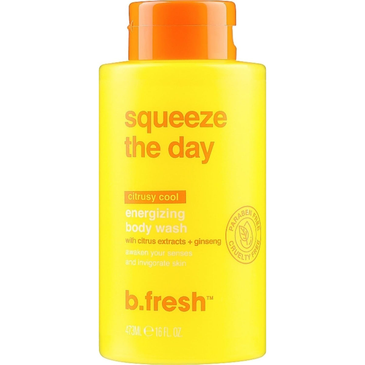 b.fresh Energizing Body Wash - Squeeze the Day, 1 Count (Pack of 1)